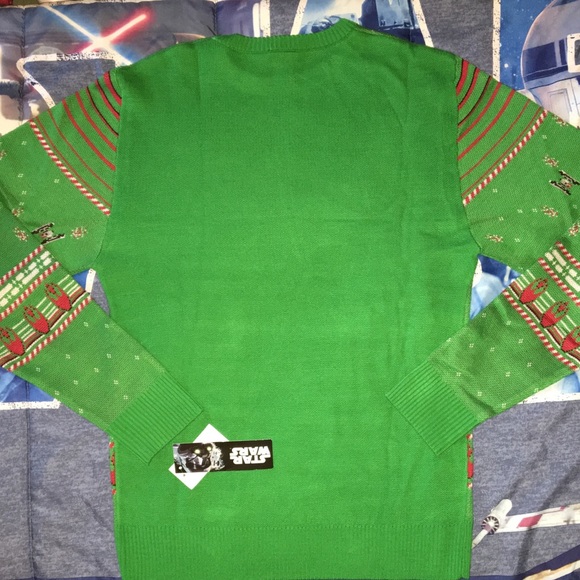 Star Wars Sweaters | Star Wars x Wing Fighter Christmas Sweater | Color: Green/Red | Size: M | Wcs11's Closet